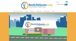 Desktop Screenshot of bestlifequote.com